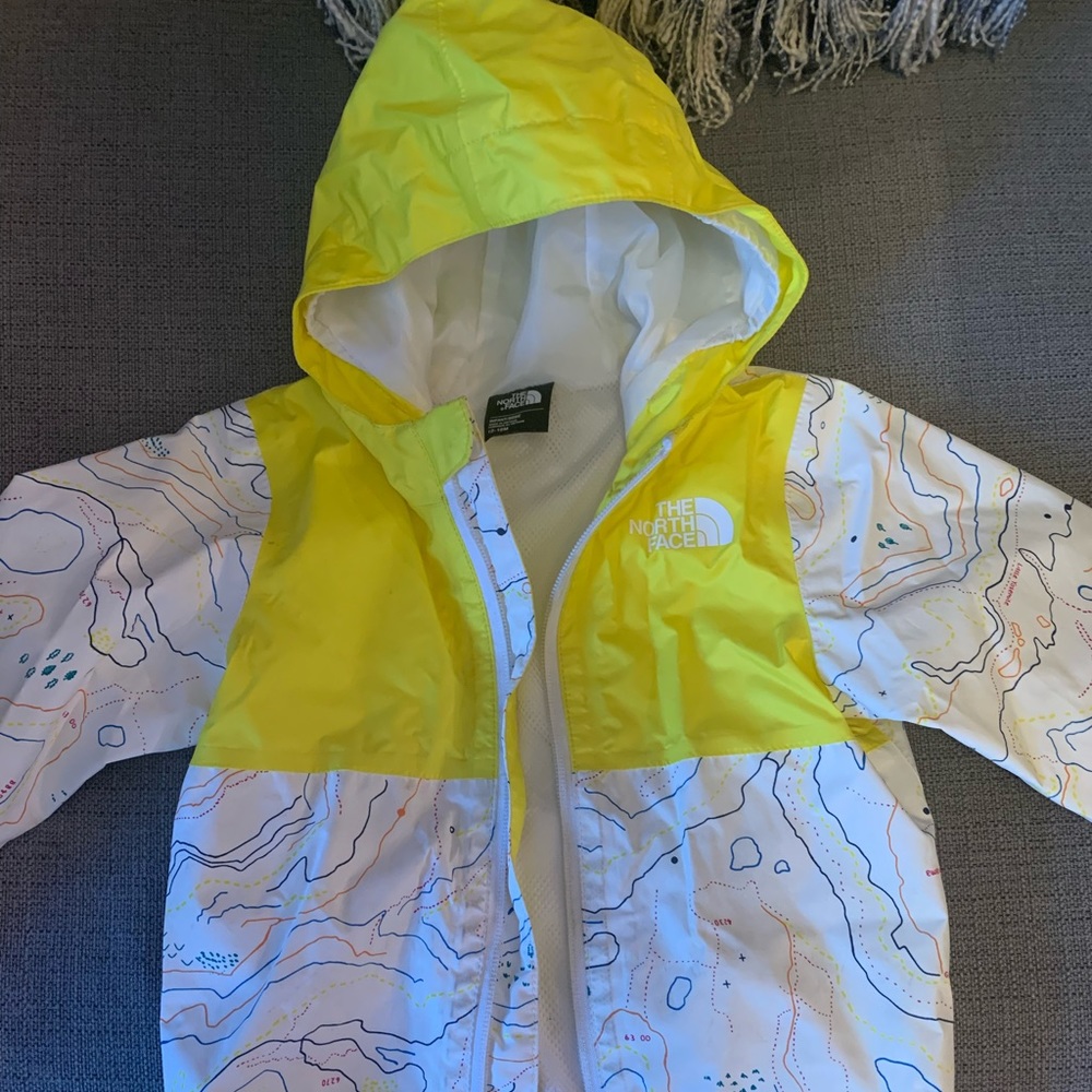 North Face Rain Jacket- 12-18M